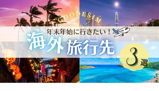 【2025年最新版】旅のプロが選ぶ！年末年始に行きたい旅行先TOP3｜ソウル・台北・ハワイで過ごす極上のひととき