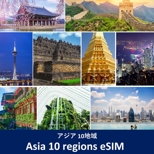 Regional plan：Asia 10 regions